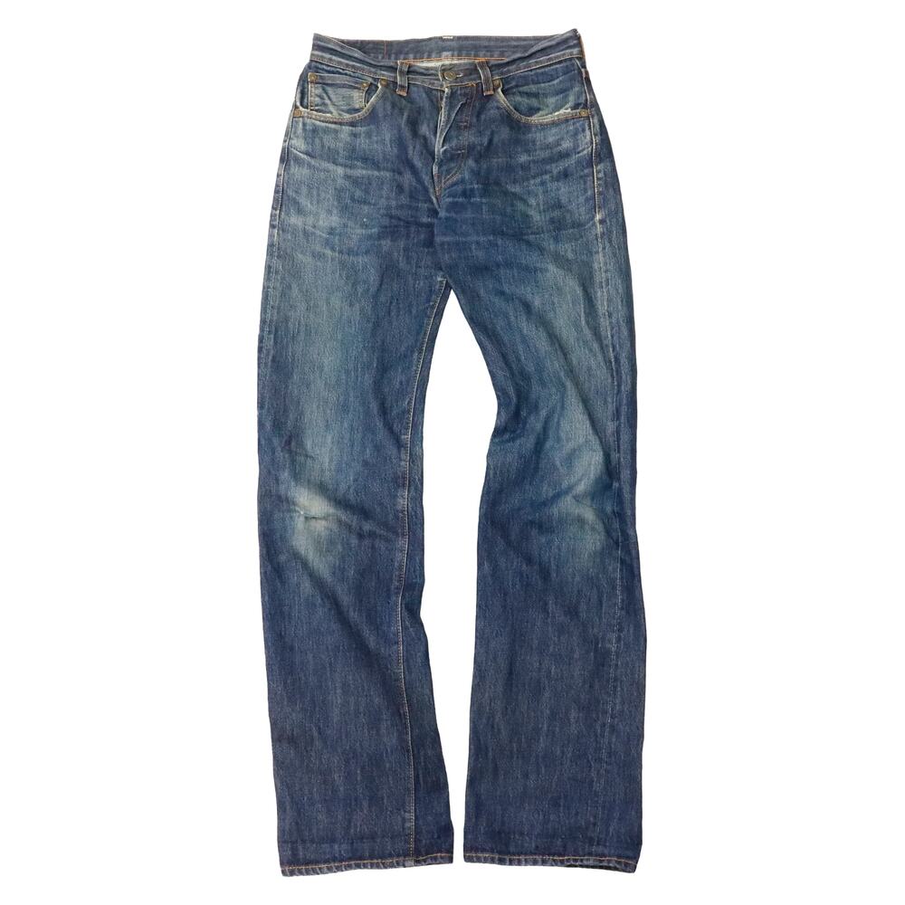 Vintage Levis 501 Xx Blue Denim Jeans Size 28/34